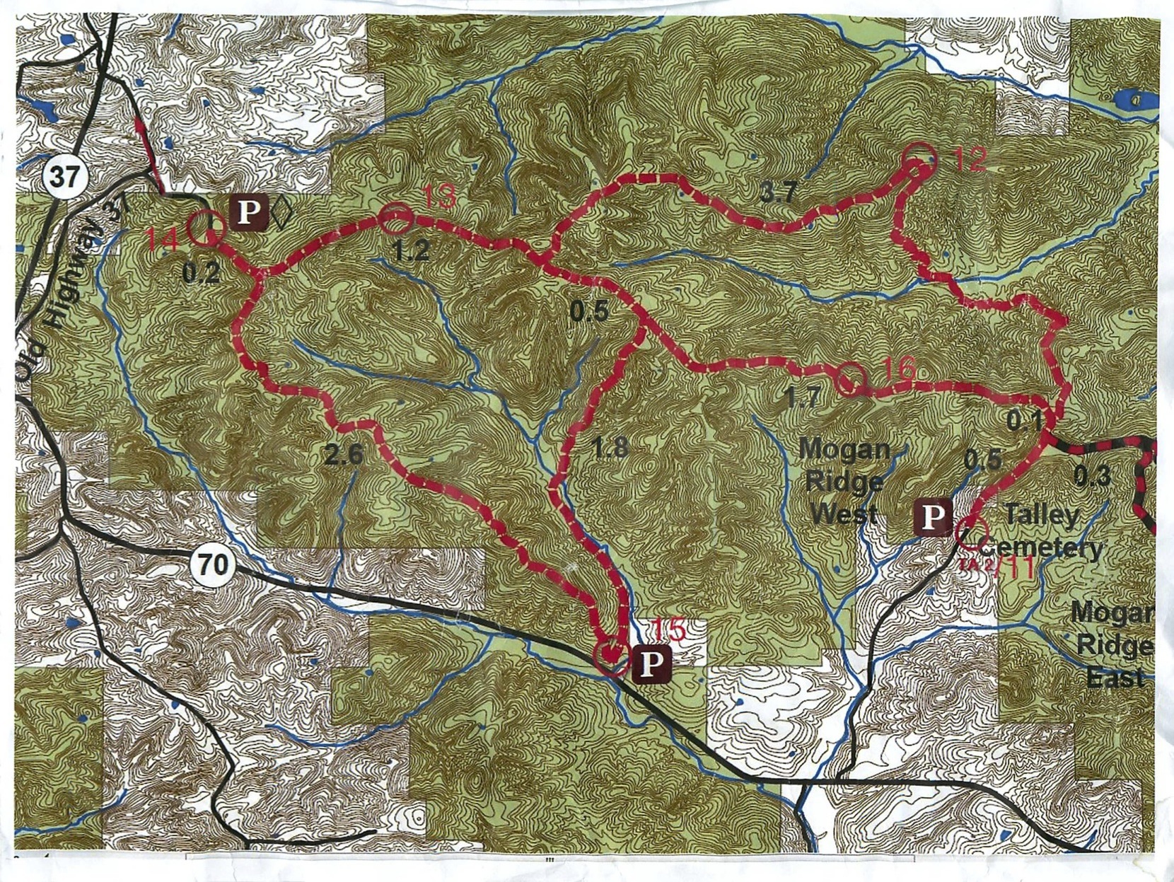 mountain bike maps